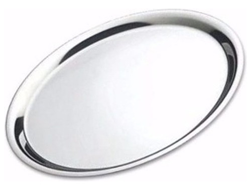 Bandeja Plato Posa Pizza Grande De Acero Inox Pizza 36 Cm