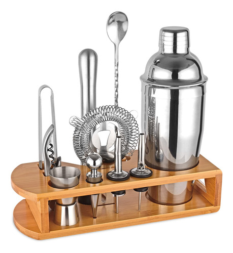 Cctel Shaker Set Bartender Kit: Terreno De Barra De 12 Pieza