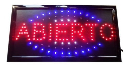 Cartel Led (abierto) 220v