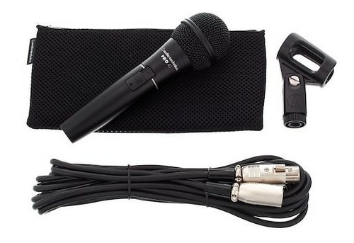 Micrófono Dinámico Cardioide Accesorios Audio-technica Pro41