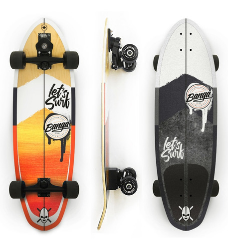 Surfskate Surfmax Banga Boards - Surf Real - Simulador 