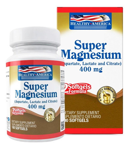 Super Magnesium 400 Mg X100 Cap - Unidad a $599