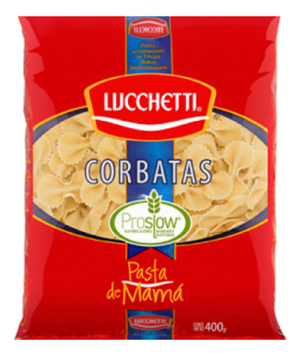 Fideos Lucchetti Corbata 400 Gr (3 Unid)super