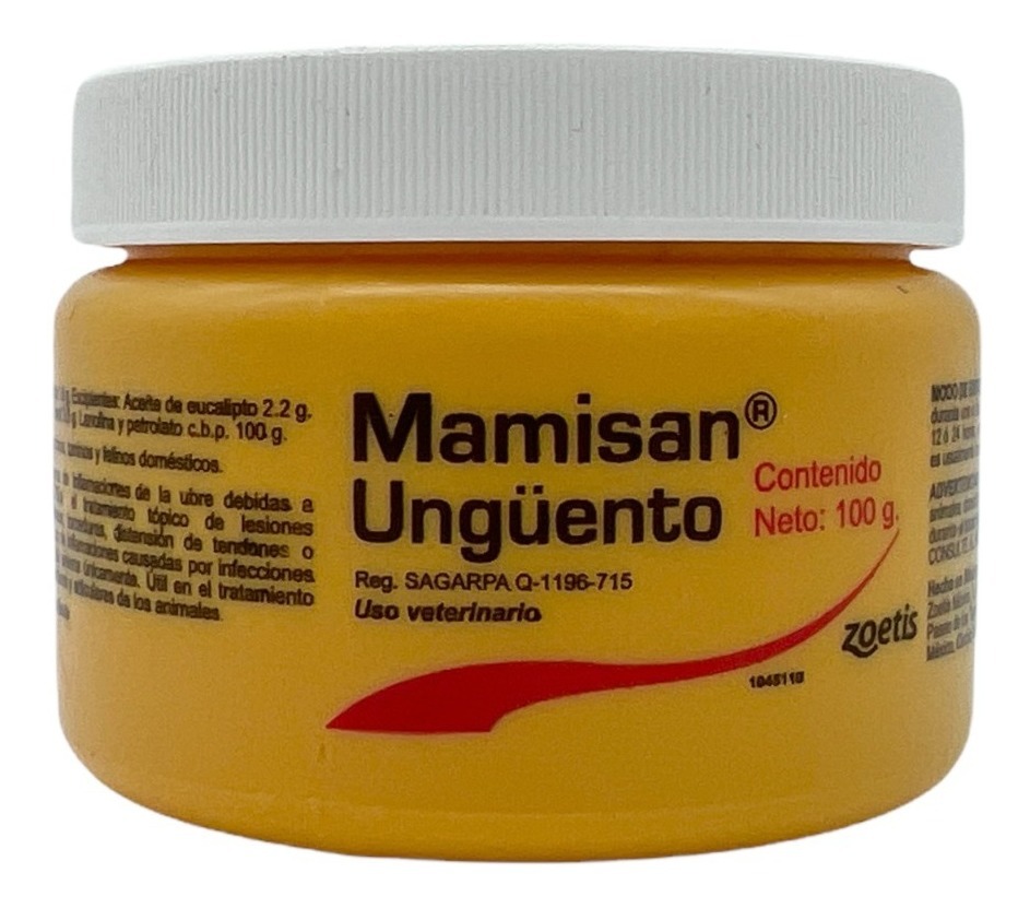 Para Que Es Buena La Pomada Mamisan Mamisan Ungüento 100 Gramos Original Zoetis | MercadoLibre