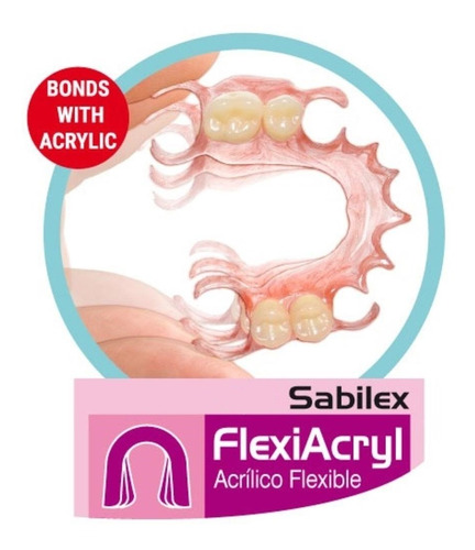 Cartucho Sabilex Para Protesis Flexibles - Flexiacryl M