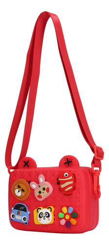 Bolsa De Ombro Para Câmera De Desenho Animado, Protetora Inf