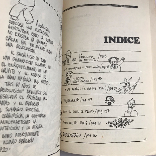 Rius Revolucioncita Mexicana, La Caricatura (Usado)