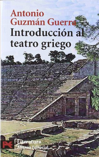 Libro Introducción Al Teatro Griego De Antonio Guzmán Guerra
