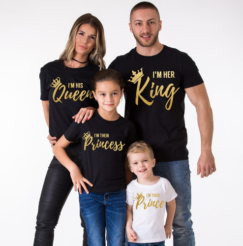 Playeras Personalizadas Toda La Familia Impresas Frente Y Vu