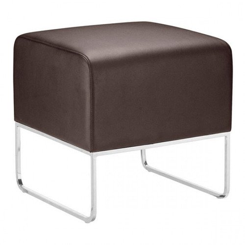 Ottoman Modelo Plush - Espresso Këssa Muebles.