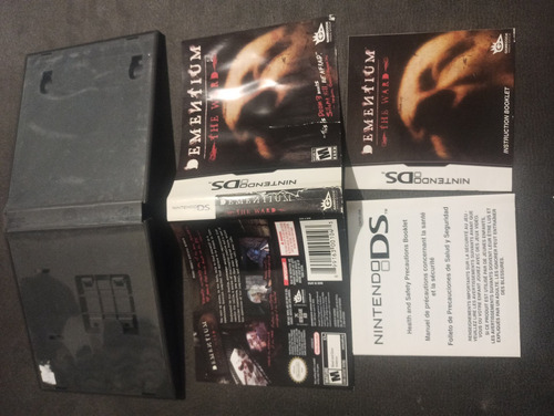 Caja Y Manual Original Dementium Nintendo Ds