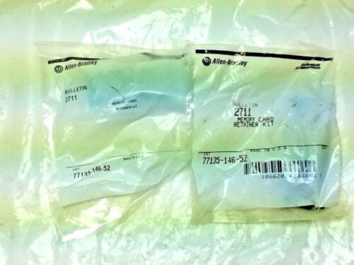 2 Allen-bradley 77135-146-52 Memory Card Retainer Kits Yyq