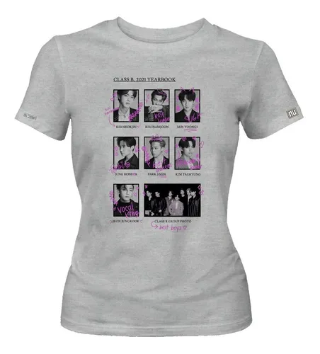 Camiseta bts mujer sale