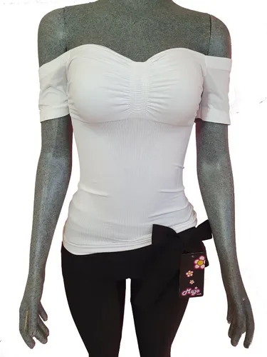 Mayoreo Paquete 10 Blusas Licra Manga Rangla Majo Moda