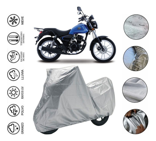 Cover Cubierta Moto Italika Chopper Rc150