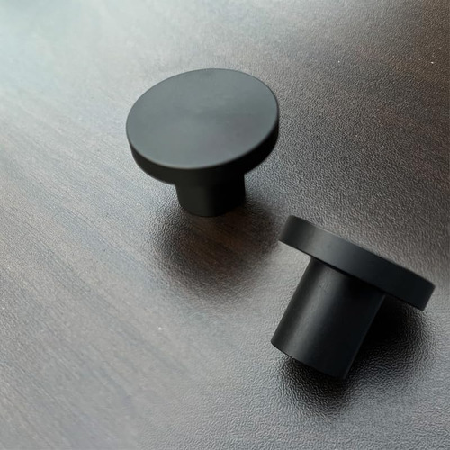 Jiyocy 12 Pack Matte Black Gabinet Y Perillas De Cajón - Pol