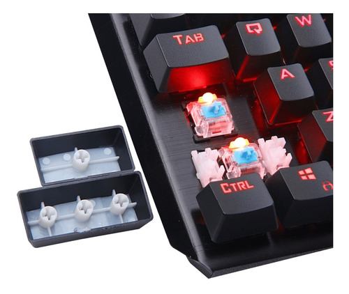 Teclado Mecanico Indrah K555 Rgb Switch Red