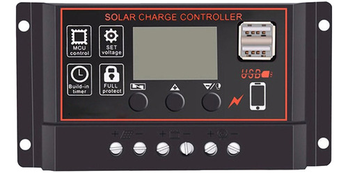 Controlador De Carga Solar 100a Controlador De Panel Solar 1
