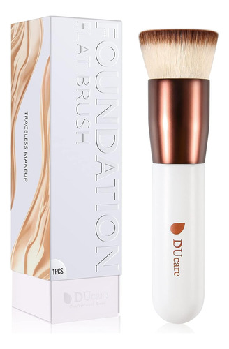 Ducare Flat Top Kabuki Foundation Brush, Synthetic Profes...