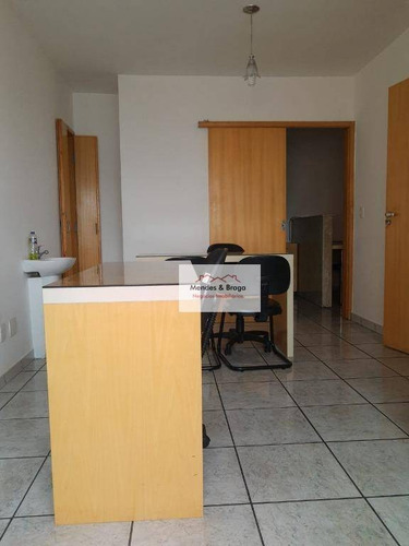 Edifícil Center 3 Sala À Venda, 53 M² Por R$ - Vila Pedro Moreira - Guarulhos/sp - Sa0011