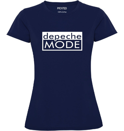 Polera Mujer Estampada Depeche Mode