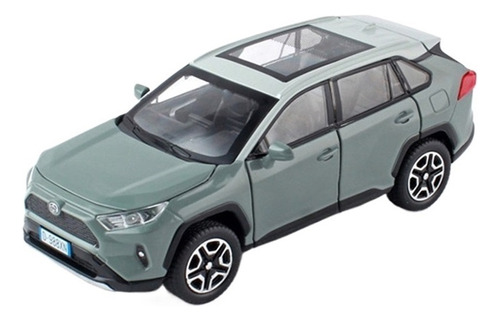 Colección Toyota Rav4 Suv De Metal En Miniatura Con Forma De