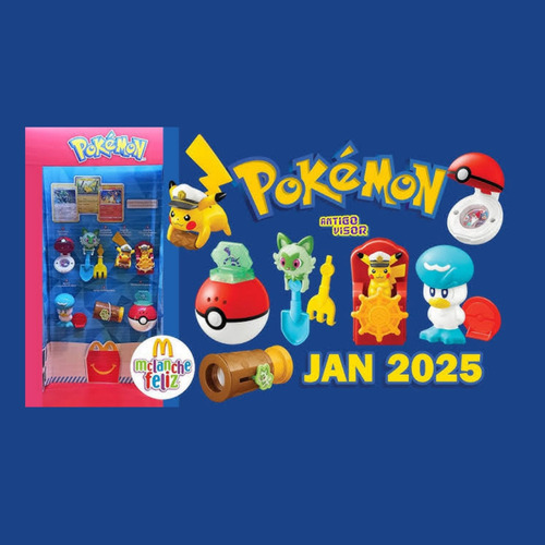 Carta Card Pokémon Pikachu Foil Brilhante Mc Donalds Boneco Pikachu 025/165 Foil Brilhante 2025 Edição 151 Português
