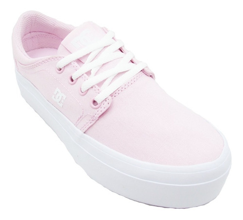 Tenis Dc Shoes Trase Platform Tx Adjs300184 Ltp Light Pink