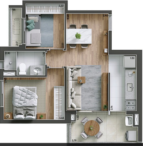 Imagem 24 de 27 de Apartamento Residencial Para Venda, Vila Firmiano Pinto, São Paulo - Ap10030. - Ap10030-inc