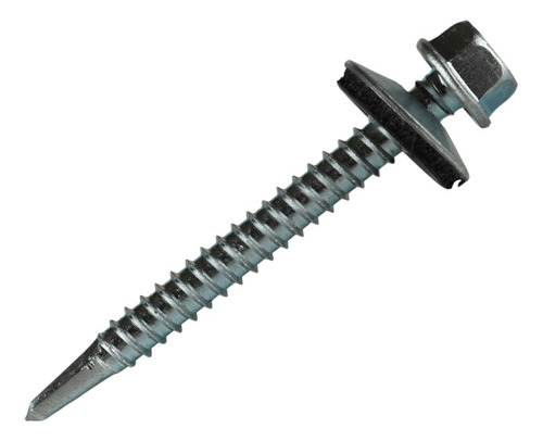 Tornillo Cubierta 12x3 1/2 Hexagonal Con Arandela Neopreno