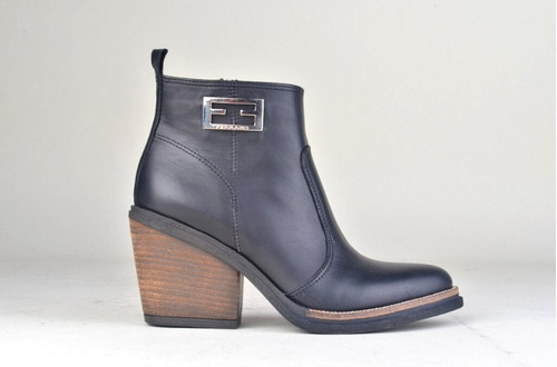 Imagen 7 de 8 de Botas Botinetas Texanas De Mujer De Cuero Georgi - Ferraro