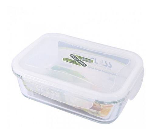 Caja Multiuso De Vidrio 1 Litro Con Tapa Bighouse