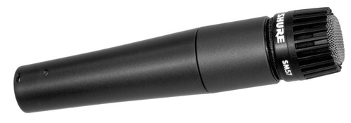 Micrófono Dinámico Shure Sm57 Para Instrumentos Y Voces Color Negro