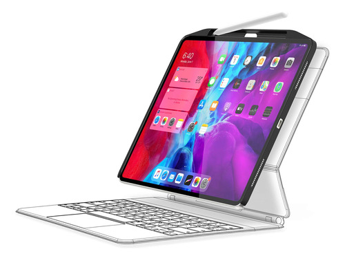 Funda Para iPad Pro Generacion) Teclado Magico Smart Folio