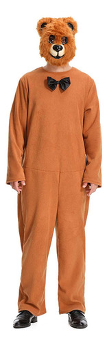 Fantasia De Urso Adulto Cosplay Macacão Fofo Para Festa