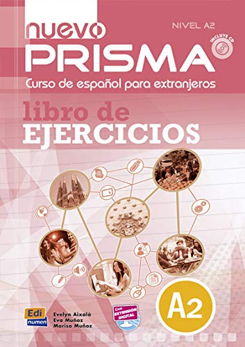 Libro Nuevo Prisma A2 - Libro De Ejercicios + Cd