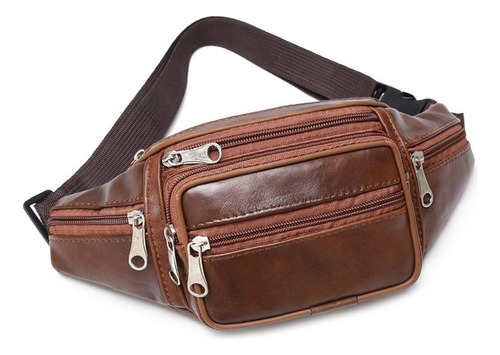 Riñonera Para Hombre, Bolso De Hombro Pequeño A La Moda, De