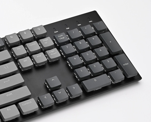 Imagen 4 de 4 de Keychron K1 Low Profile 87 Keys White Led Brown Switches