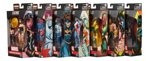 Set 7 Figuras Marvel Legends Series Baf The Void