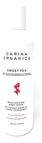 Gel De Ducha Hidratante Diario Sweet Pea Carina Organics