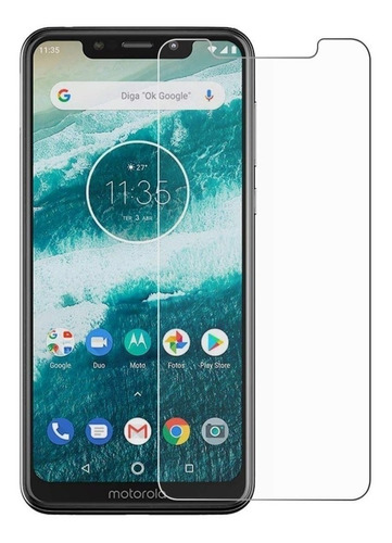 Film  Glass Templado Para Motorola E6 Play