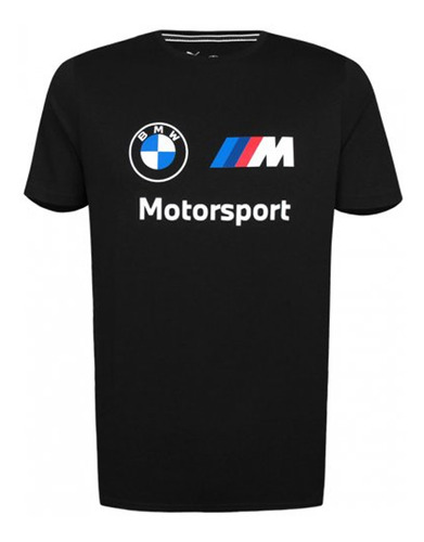 Camiseta Puma Bmw Motorsport Ess Preta