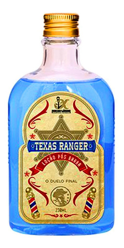 Loção Pós Barba Profissional Texas Ranger Macho-lândia 230ml