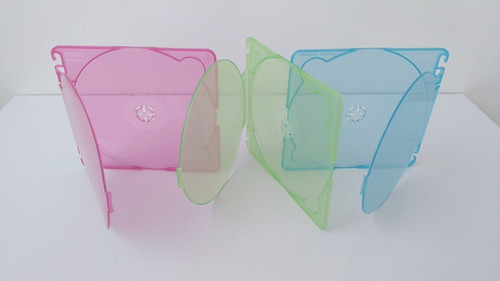 Imagen 4 de 4 de Estuches Para Cd Y Dvd A Color