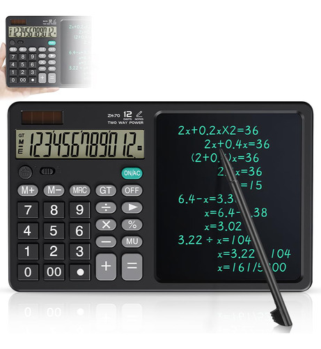 Calculadora Científica Digital Led Plegable Portátil Pantall