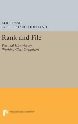 Libro Rank And File : Personal Histories By Working-class...