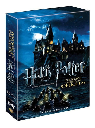 Harry Potter Coleccion Completa 8 Dvd Nuevo Cerrado Original