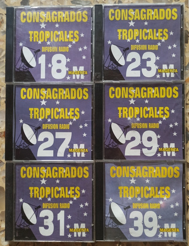 Lote 6 Cds Cumbia Del 90! Sombras - Ternura - Los Chakales