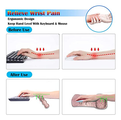 Reposamuñecas Para Teclado, Soporte Para Reposamuñecas, Alfo