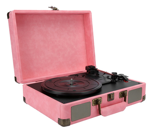 Disco De Vinilo Phonograph Portable 5.0 Con Tocadiscos De 33